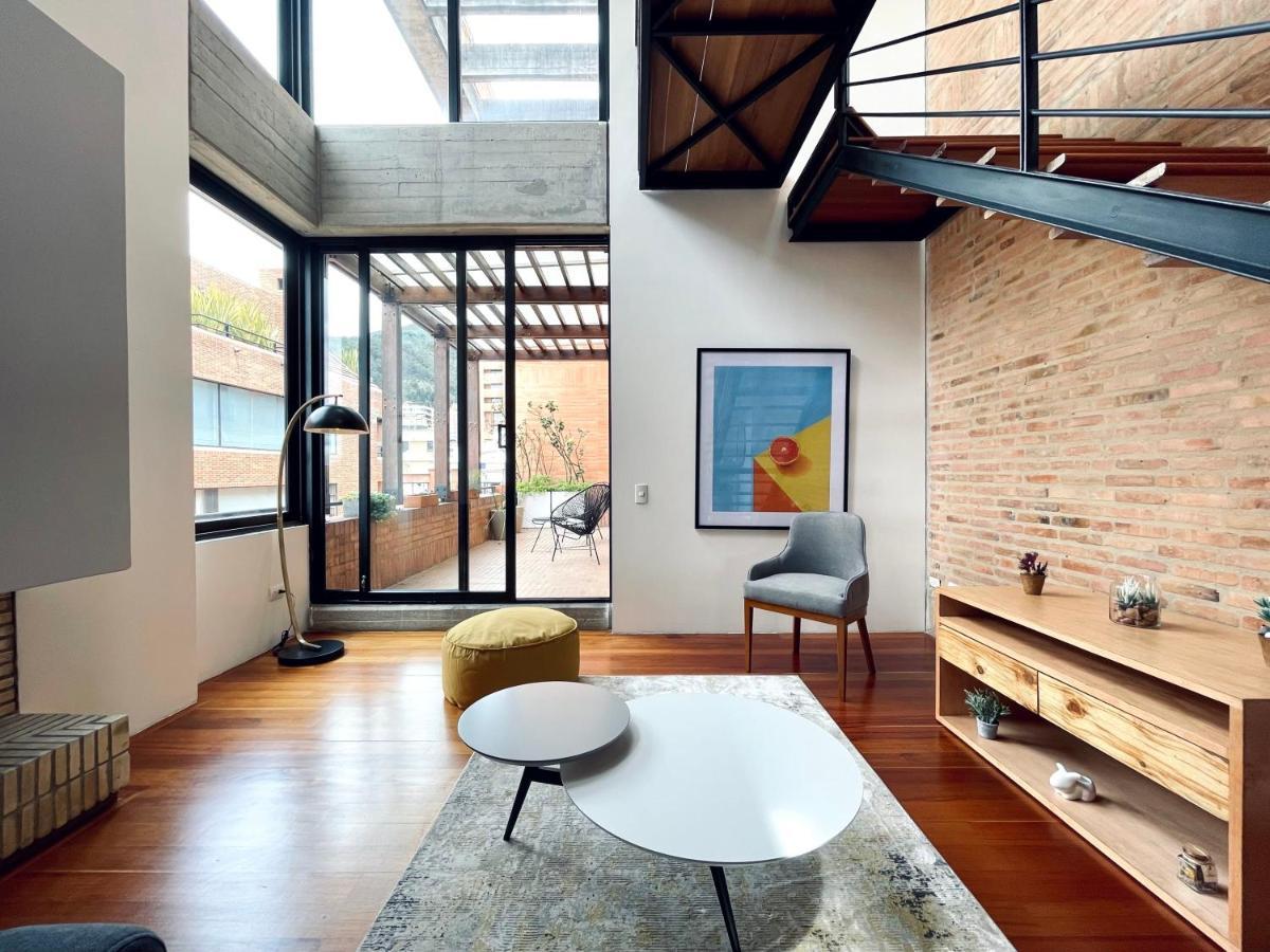 Dazzling Duplex Penthouse In Rosales Apartment Bogota Luaran gambar