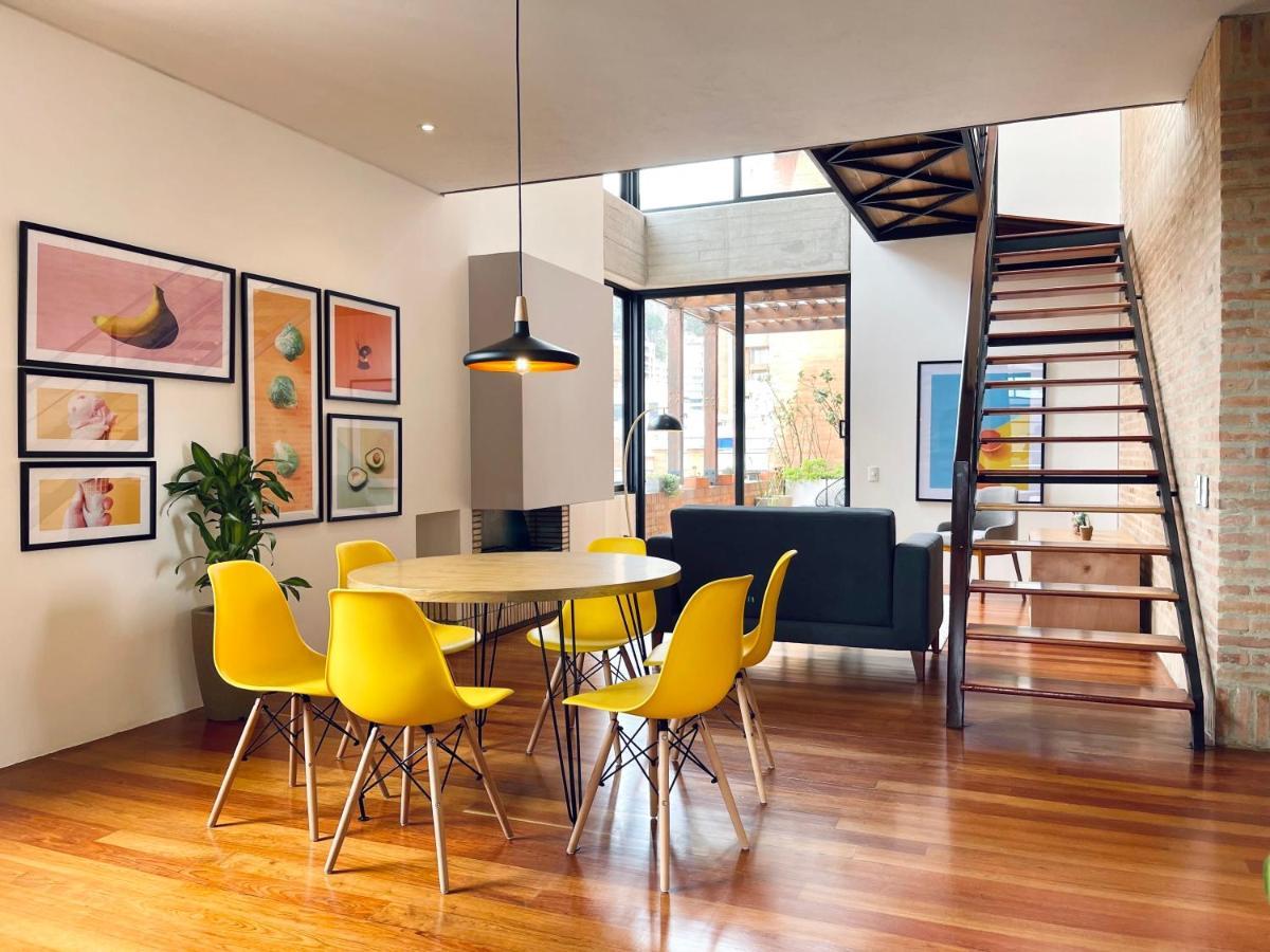 Dazzling Duplex Penthouse In Rosales Apartment Bogota Luaran gambar