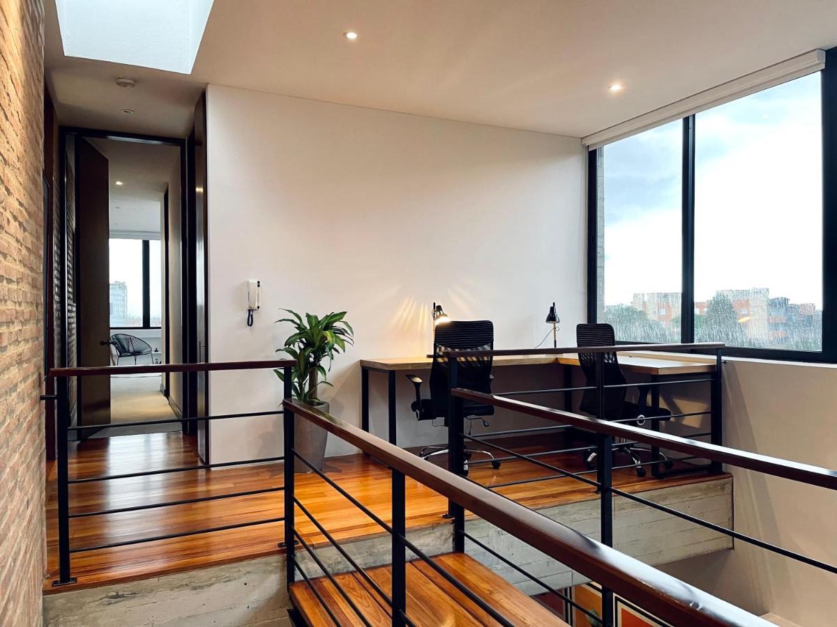 Dazzling Duplex Penthouse In Rosales Apartment Bogota Luaran gambar