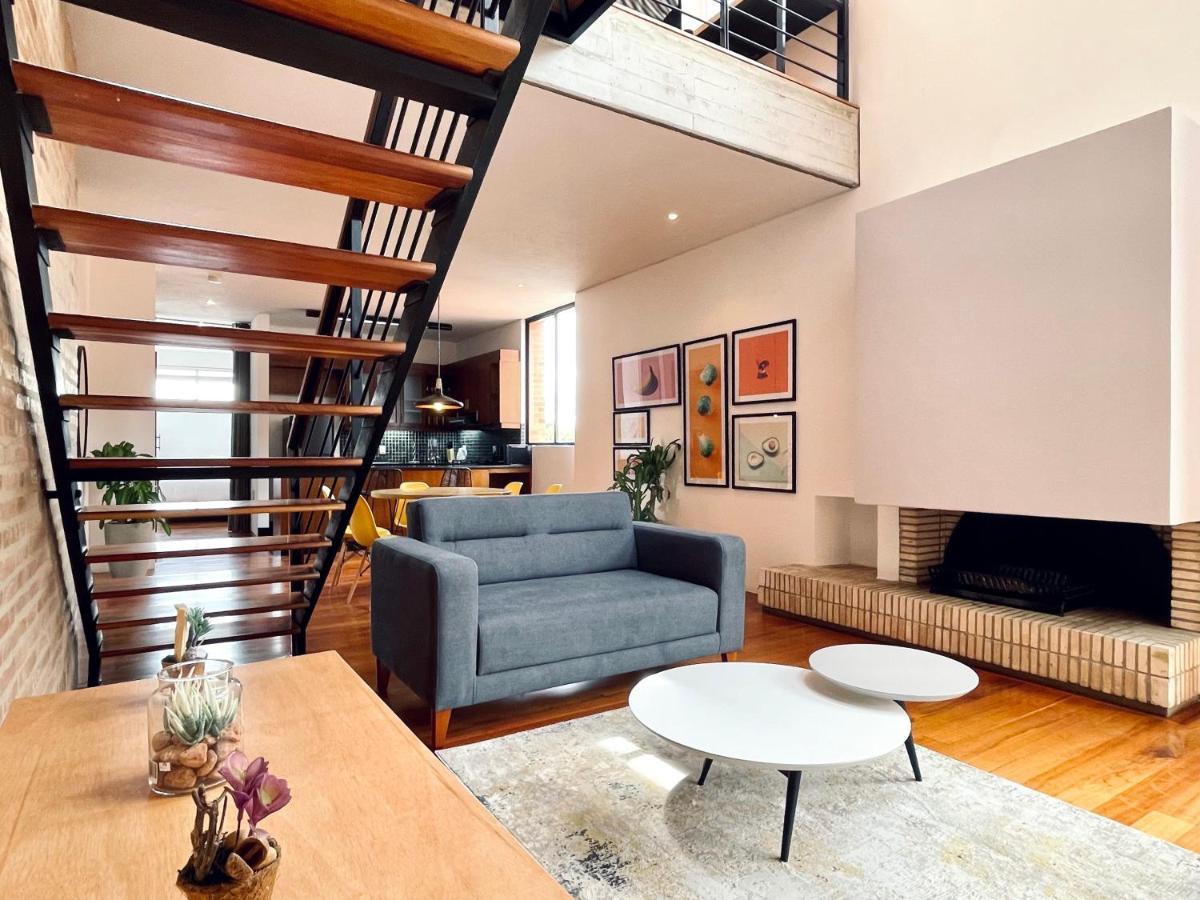 Dazzling Duplex Penthouse In Rosales Apartment Bogota Luaran gambar