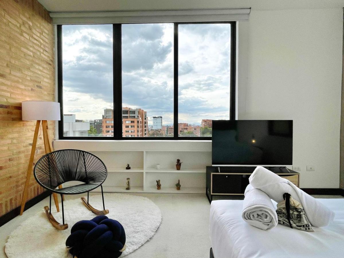 Dazzling Duplex Penthouse In Rosales Apartment Bogota Luaran gambar