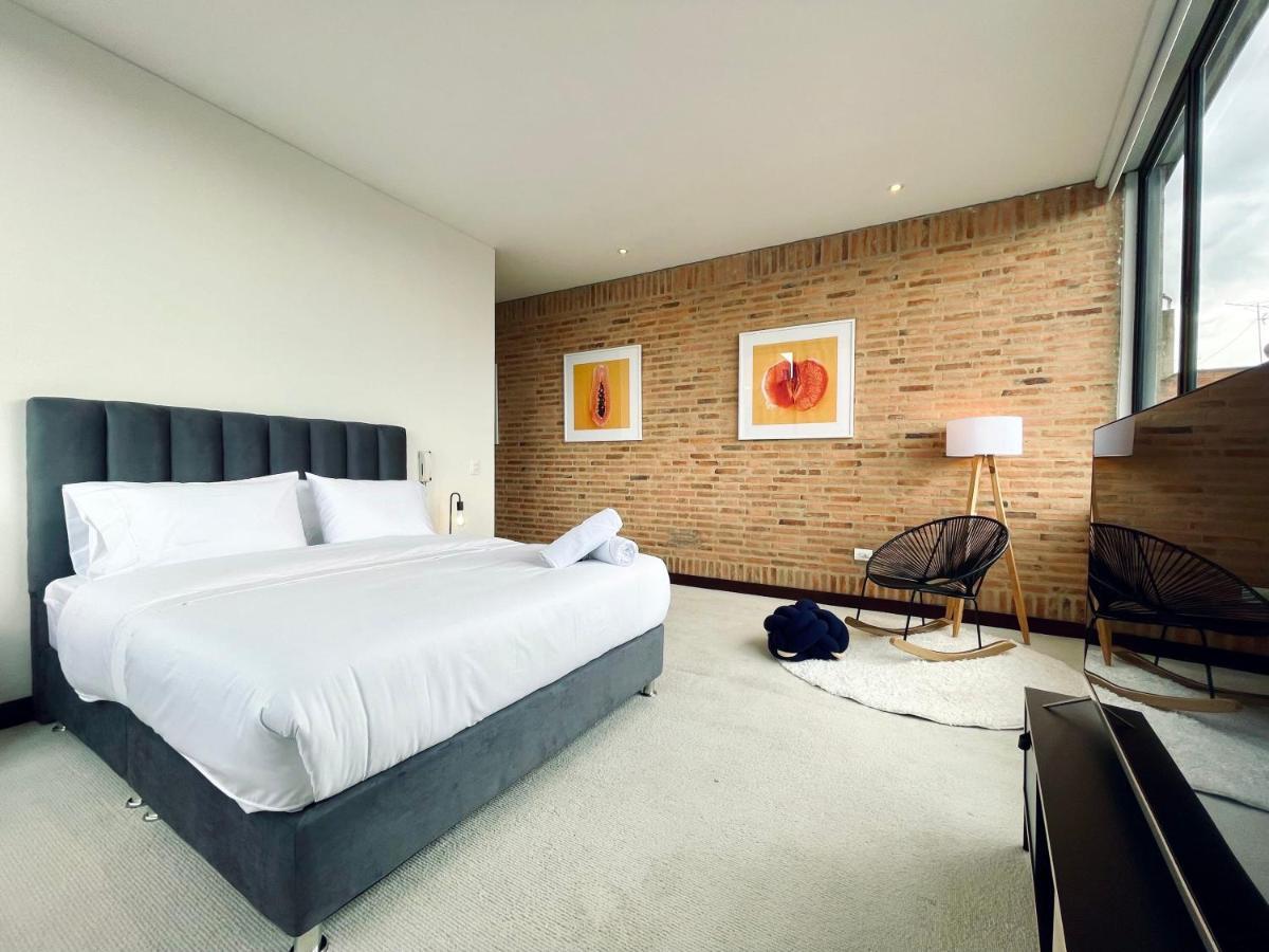 Dazzling Duplex Penthouse In Rosales Apartment Bogota Luaran gambar