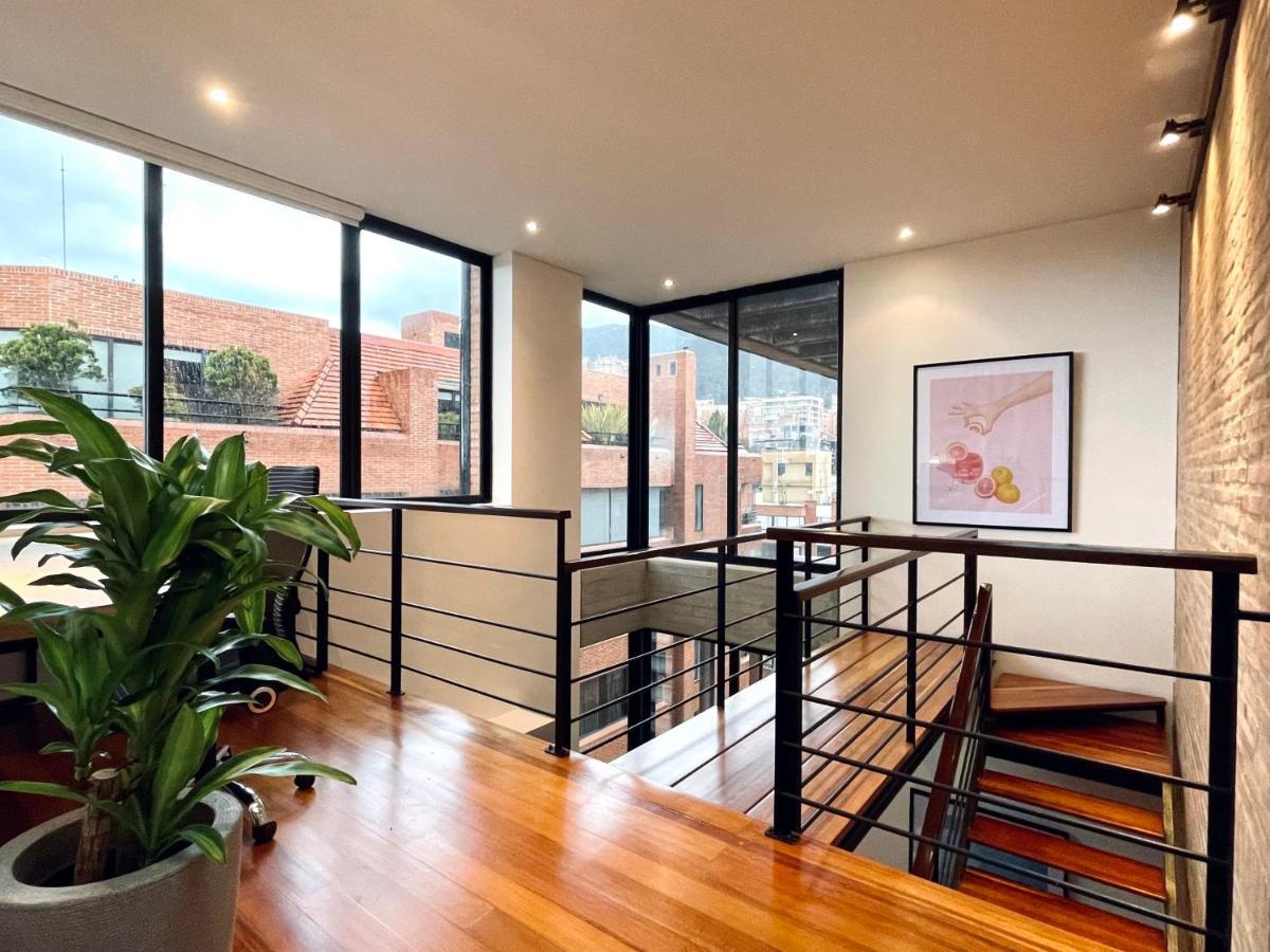 Dazzling Duplex Penthouse In Rosales Apartment Bogota Luaran gambar