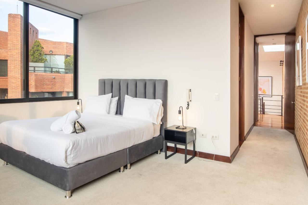 Dazzling Duplex Penthouse In Rosales Apartment Bogota Luaran gambar