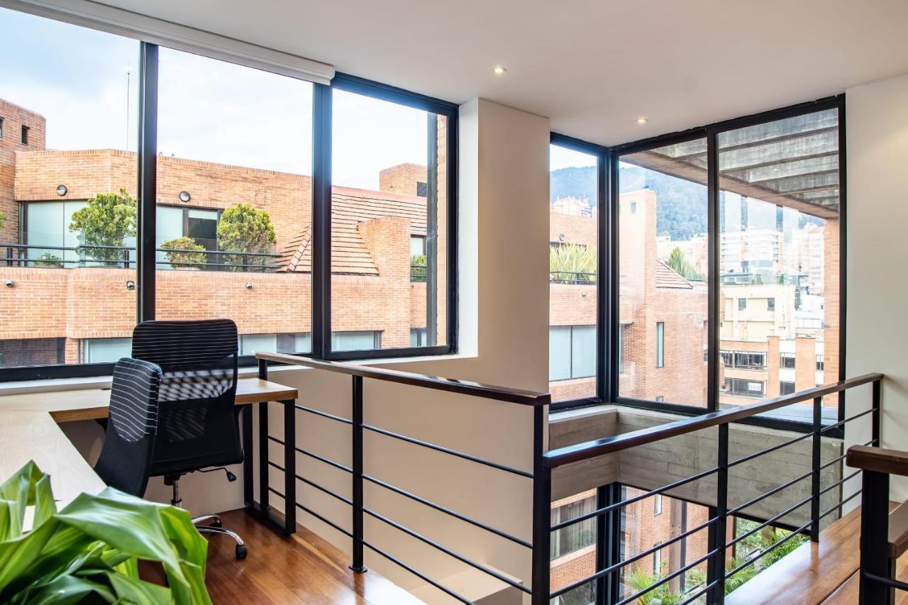 Dazzling Duplex Penthouse In Rosales Apartment Bogota Luaran gambar